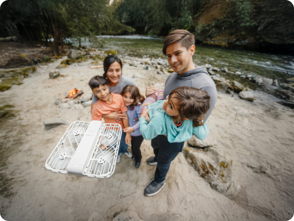 Step out from behind the camera and let HOVERAir do the filming.