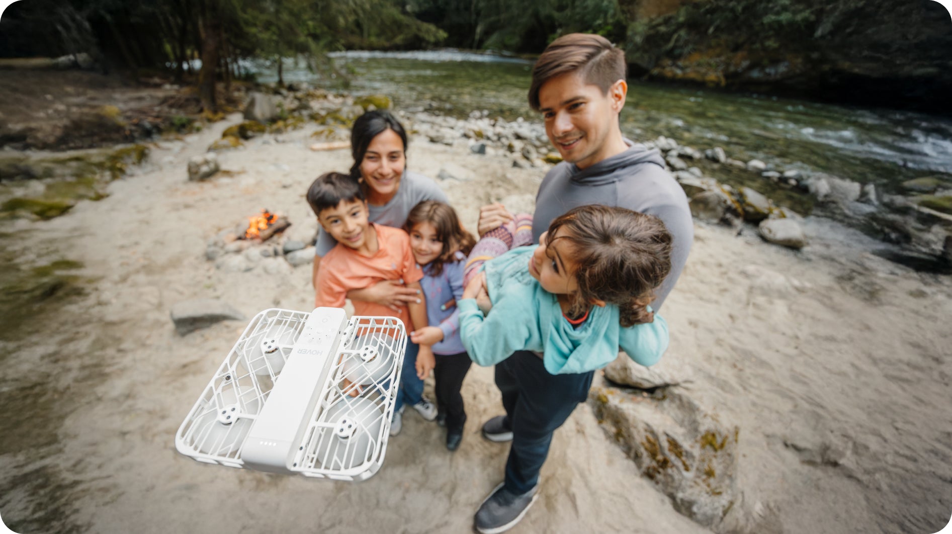 Step out from behind the camera and let HOVERAir do the filming.